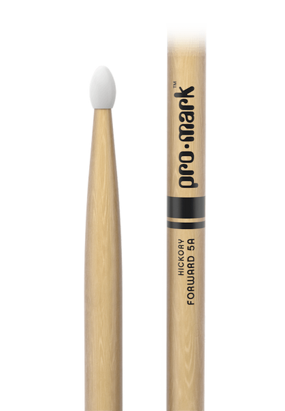 Promark Forward 5A Lacquered Hickory Nylon Tip Drumsticks