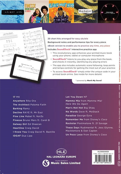 Really Easy Ukulele Chart Hits 3 Spring/Summer 2018