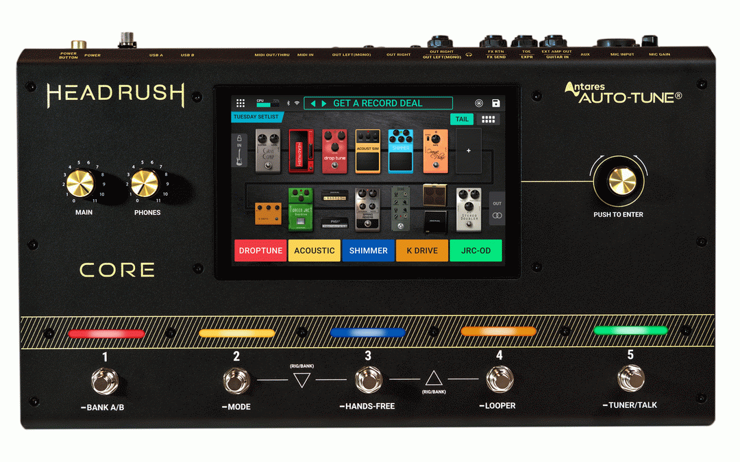 HeadRush Core Guitar Multi-Effects and Amp Modeler