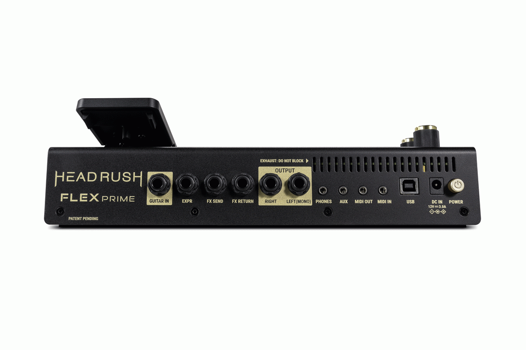 HeadRush Flex Prime | Compact Guitar and Bass Amp Modeler and Multi-Effects Processor