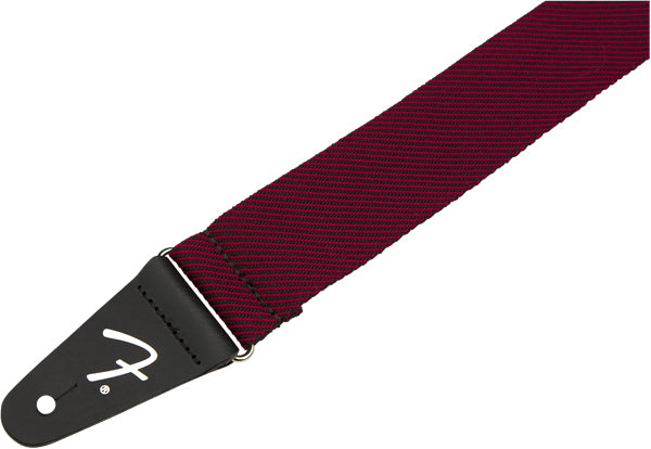 Fender 2" Modern Tweed Strap in Black & Red