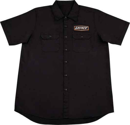Gretsch Biker Work M Size Shirt in Black