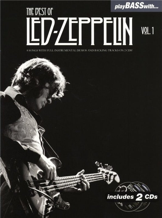 Play Bass With The Best Of Led Zeppelin Vol 1 Bk/Cd