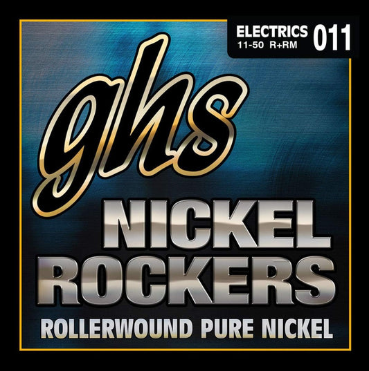 GHS R+RM Nickel Rockers Electric Guitar Strings 11-50 Gauge