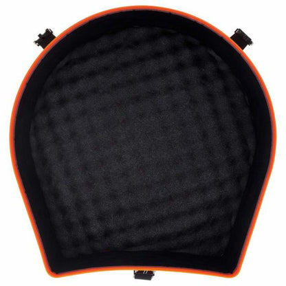 HARDCASE HNL14SO Fully Lined 14" Snare Drum Case In Orange