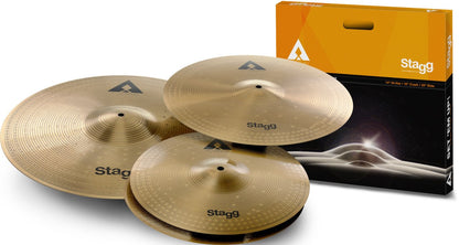 Stagg Copper Steel Alloy Innovation Cymbal Set