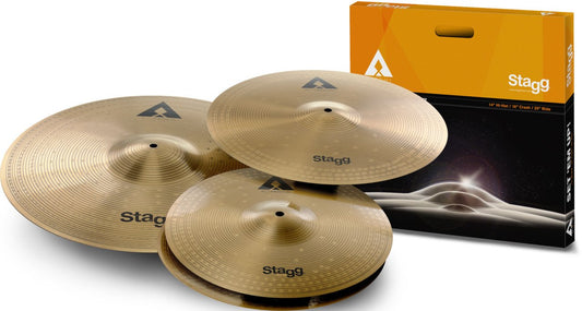 Stagg Copper Steel Alloy Innovation Cymbal Set