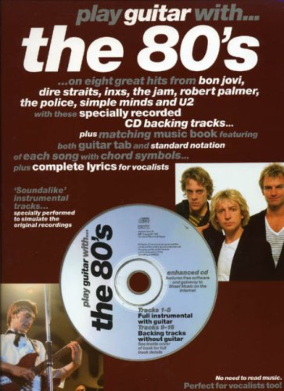 Play Guitar With The 80's Guitar Tab BK/CD