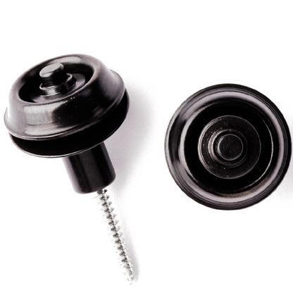 Jim Dunlop Flush Mount Strap Lock in Black Oxide