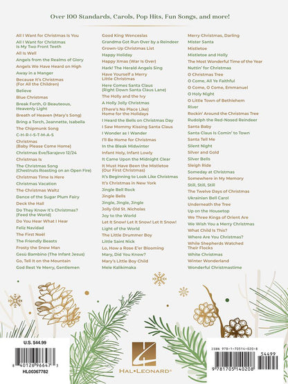 Christmas Sheet Music Anthology Over 100 Hand Picked Holiday Essentials