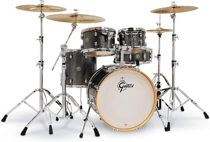 Gretsch Drums Catalina Maple 5 piece Shell Pack in Black Stardust