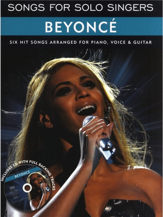 Songs for Solo Singers Beyonce BK/CD