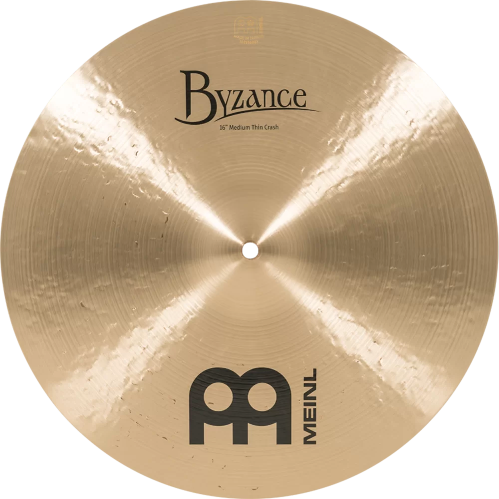 Meinl Cymbals 16" Byzance Traditional Medium Thin Crash