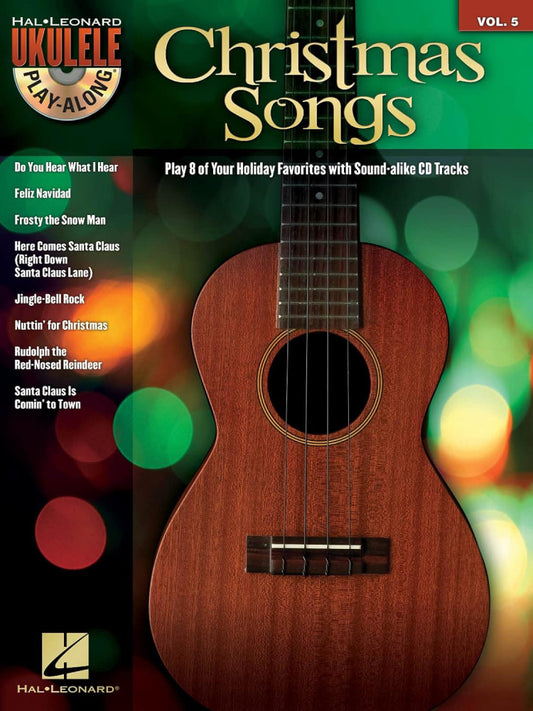 Christmas Songs Ukulele Play Along Series Volume 5 Bk/Cd