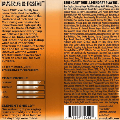 Ernie Ball Hybrid Slinky Paradigm Electric Guitar Strings 9-46 Gauge