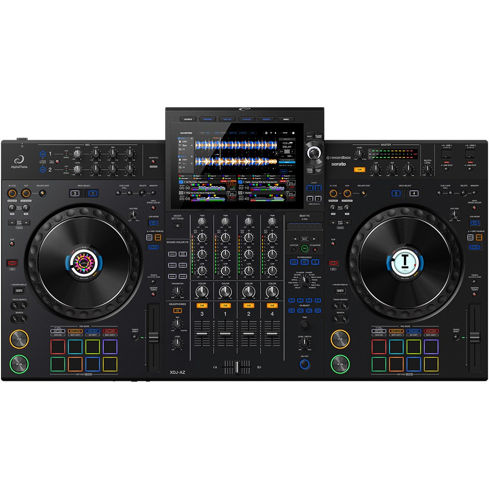 AlphaTheta XDJ-AZ All In One DJ System in Black