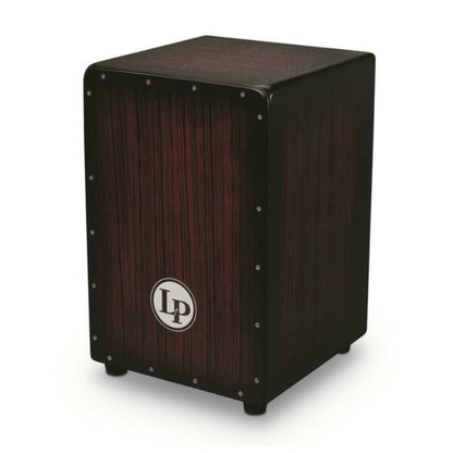 Latin Percussion Aspire Accents Cajon in Darkwood Streak