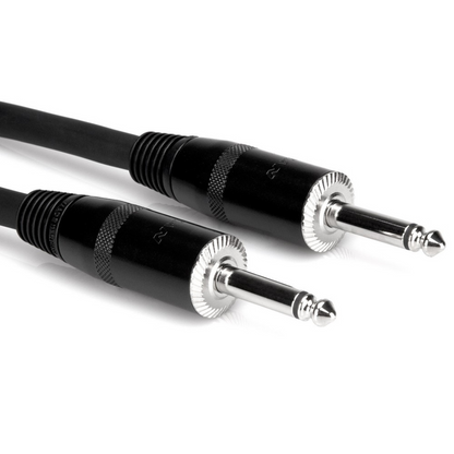 Hosa SKJ403 Pro Speaker Cable, REAN 1/4 IN TS to Same, 3 FT / 0.9M
