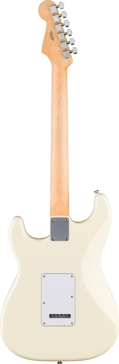 Fender Standard Stratocaster, Maple Fingerboard in White Pickguard in Olympic White