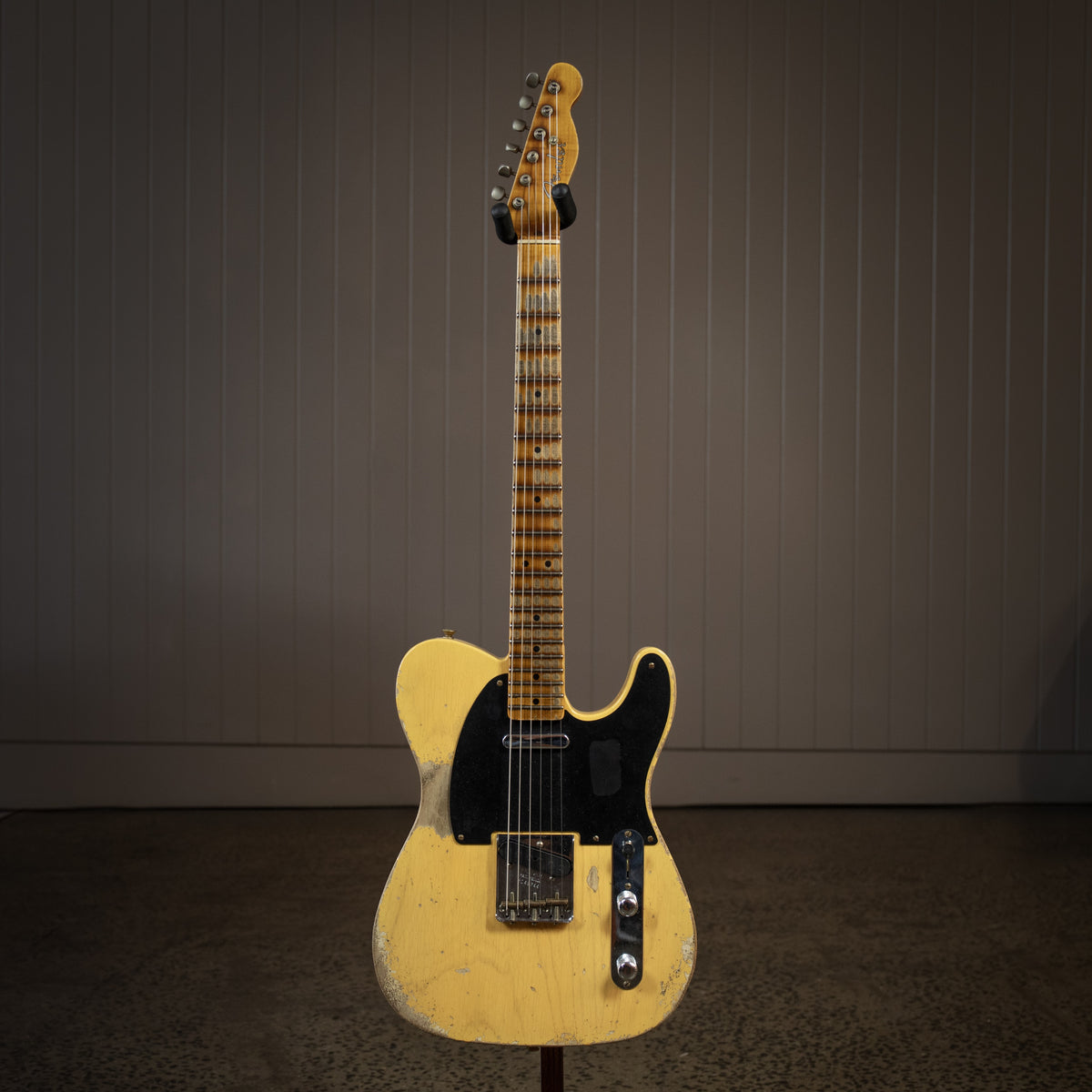 Fender Custom Shop 2026 Collection 1951 Telecaster Super Heavy Relic, Super Faded Aged Nocaster Blonde