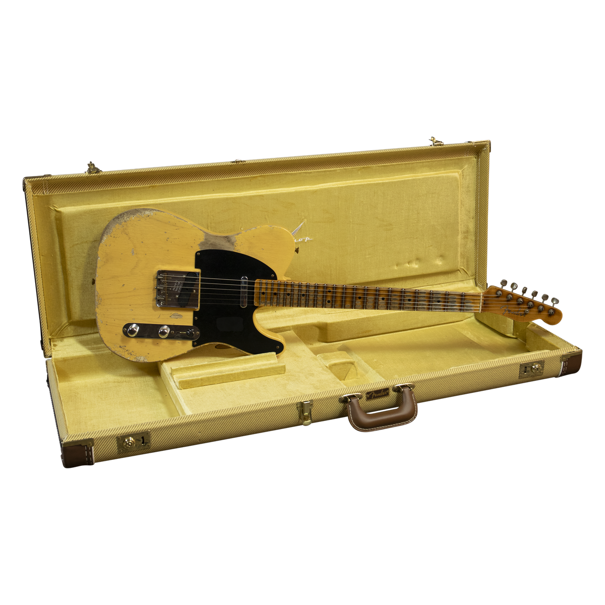 Fender Custom Shop 2026 Collection 1951 Telecaster Super Heavy Relic, Super Faded Aged Nocaster Blonde