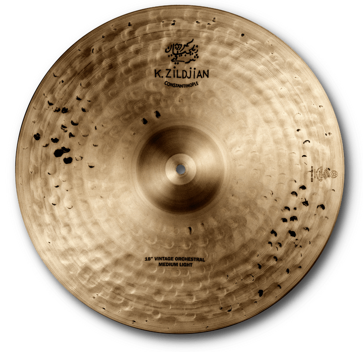 Zildjian 18" K Constantinople Vintage Orchestral Medium Light Pairs