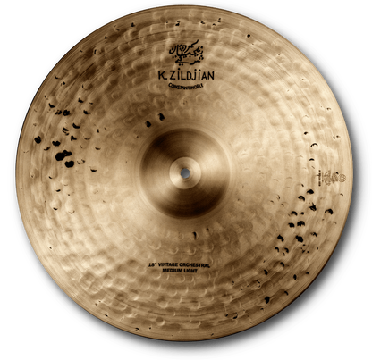 Zildjian 18" K Constantinople Vintage Orchestral Medium Light Pairs