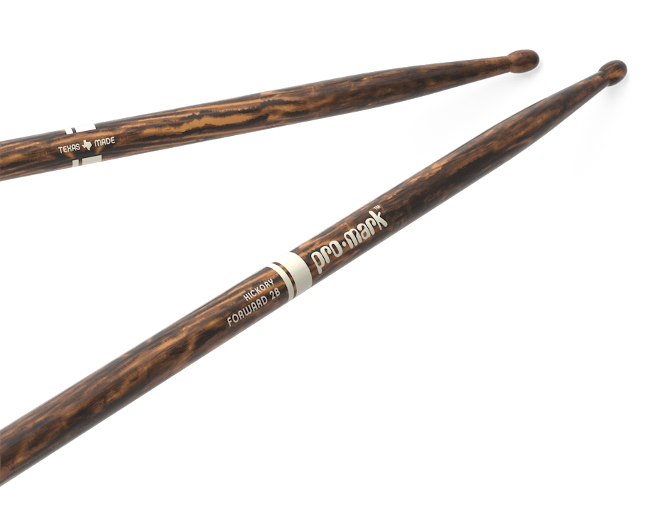 Promark Forward 2B Lacquered FireGrain Drumsticks