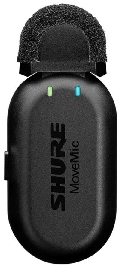 Shure MoveMic One Single Transmitter Single Channel Wireless Lavalier Microphone
