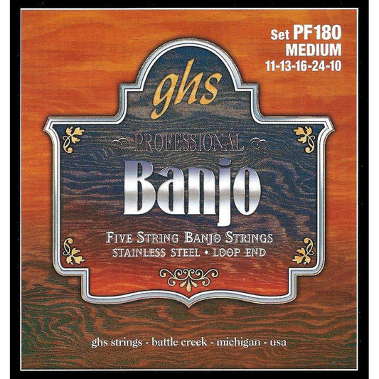 GHS PF180 5 String Banjo 11-24/10