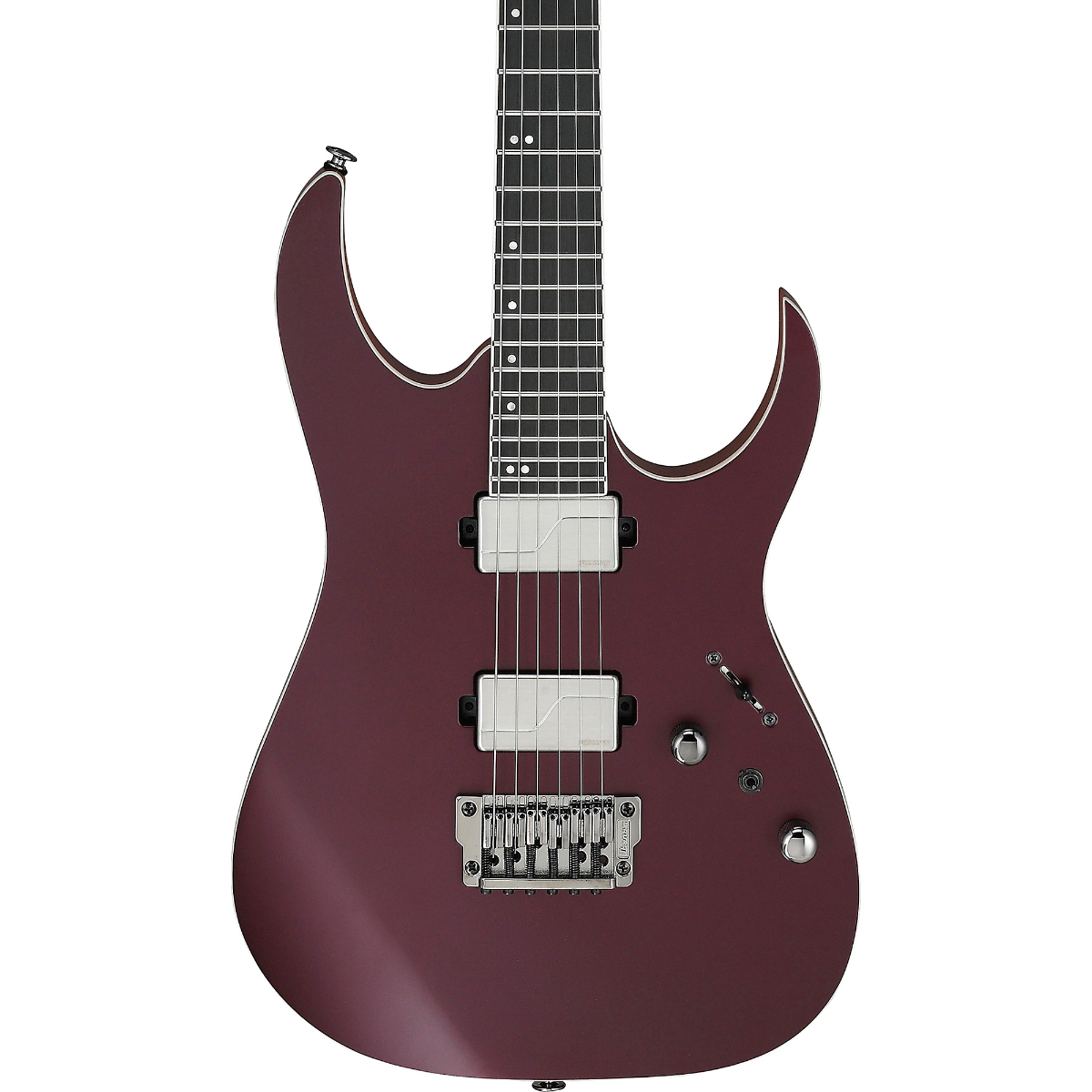 Ibanez RG5121 Prestige Electric Guitar in Burgundy Metallic Flat