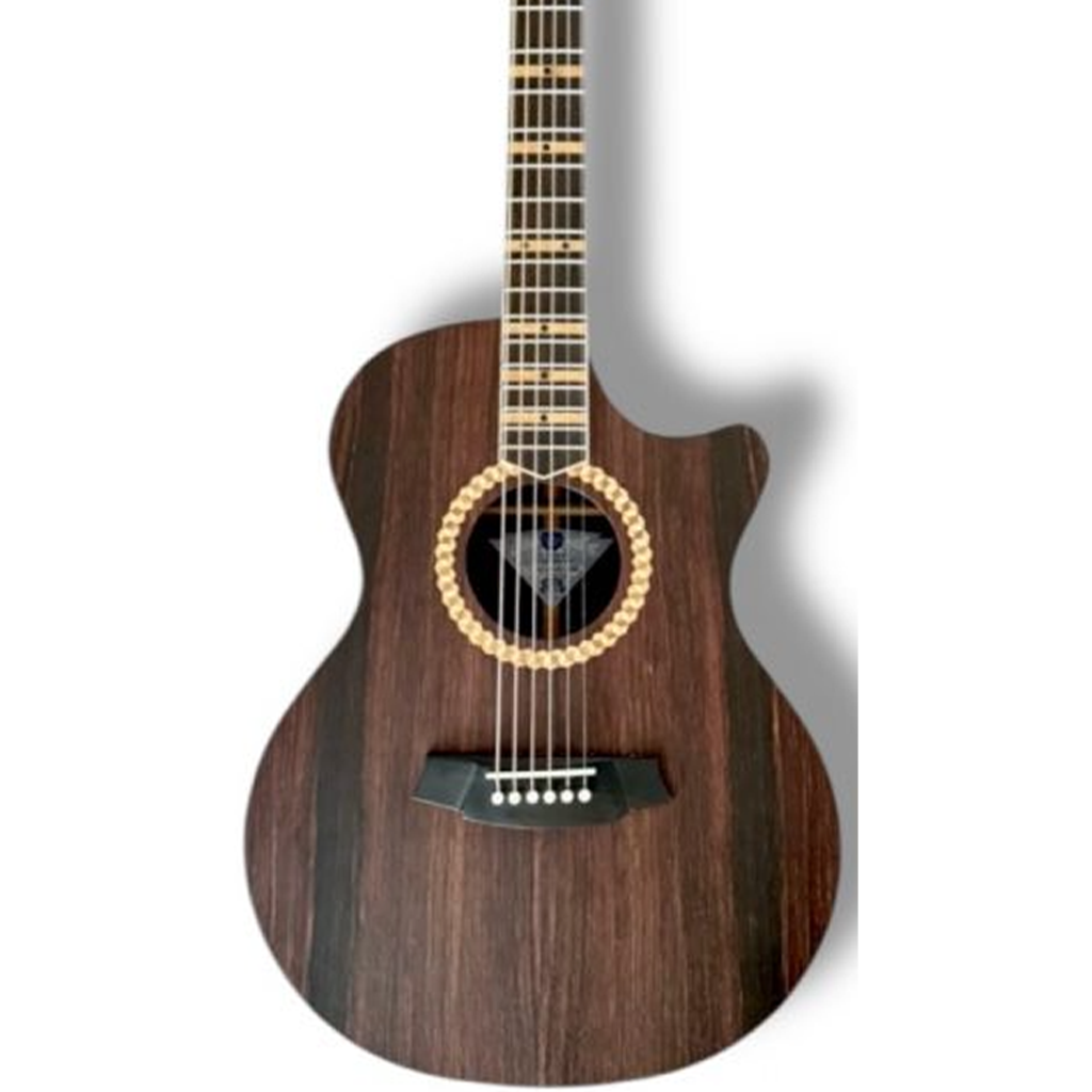 Cole Clark Studio Recording Deluxe Grand Auditorium in Natural Satin