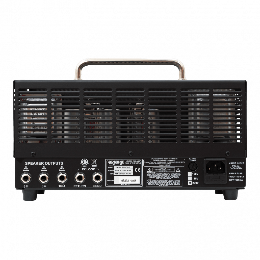 Orange Dark Terror 7-15W Amp Head