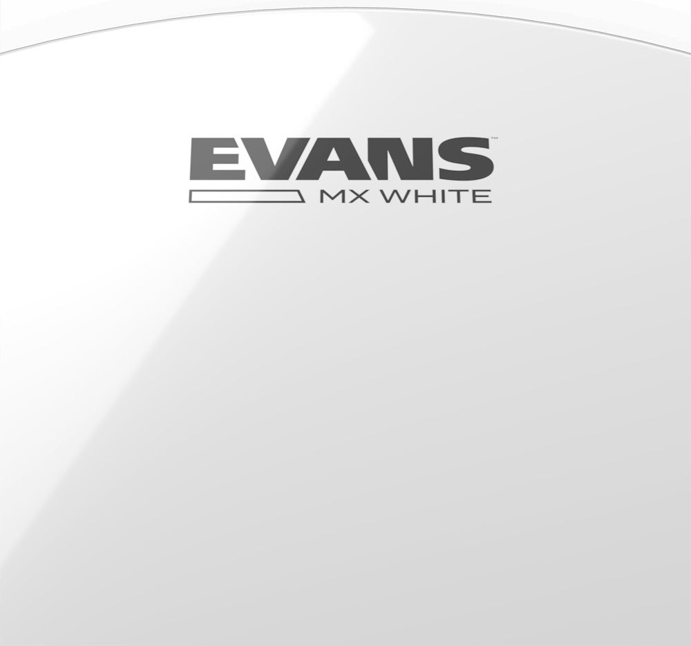 Evans MX 8" White Marching Tenor Drum Head