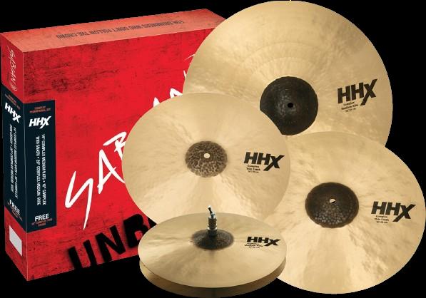 Sabian 15005XCNP HHX Complex Promotional Cymbal Set