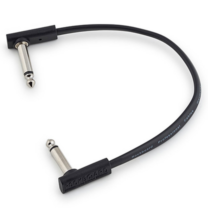 Warwick Rockboard 20Cm Flat Patch Cable In Black