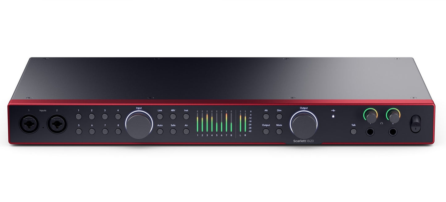 Scarlett 18i20 4th Gen USB Audio Interface
