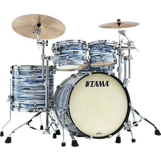 TAMA MR32CZS Starclassic 3-Piece Shell Pack in Blue and White Oyster