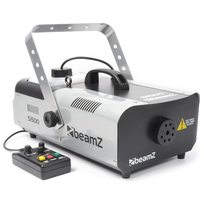 BeamZ S1500 DMX Smoke Machine 1500W with Timer Remote