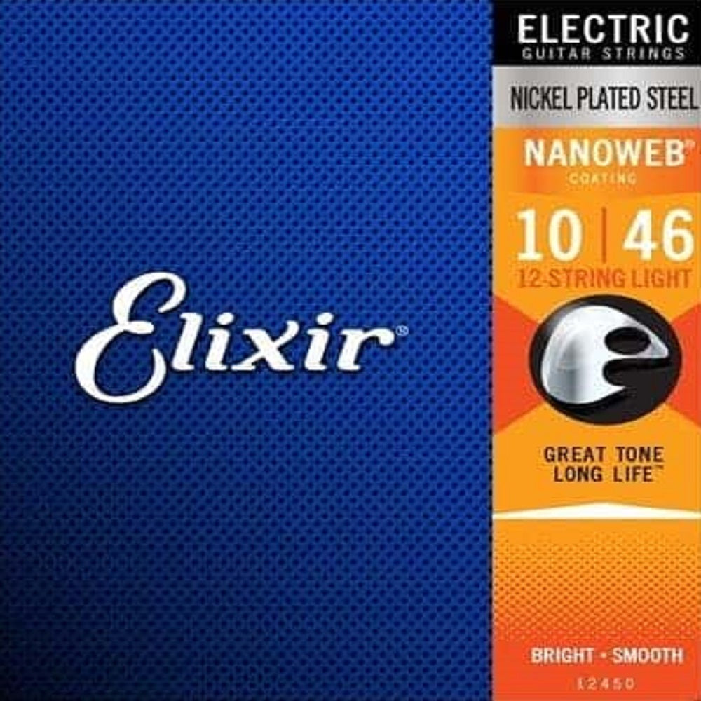 Elixir Electric Nickel Plated Steel 12 String Lite