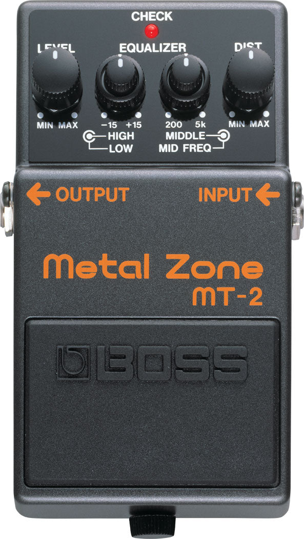 Boss MT-2 Metal Zone Distortion Pedal – Billy Hyde Music