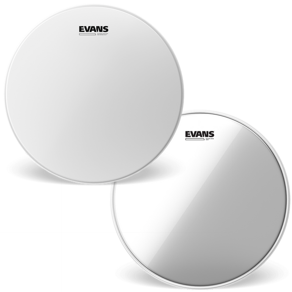 Evans 14" Power Center Reverse Dot Coated Drumhead & H30 Combo Pack