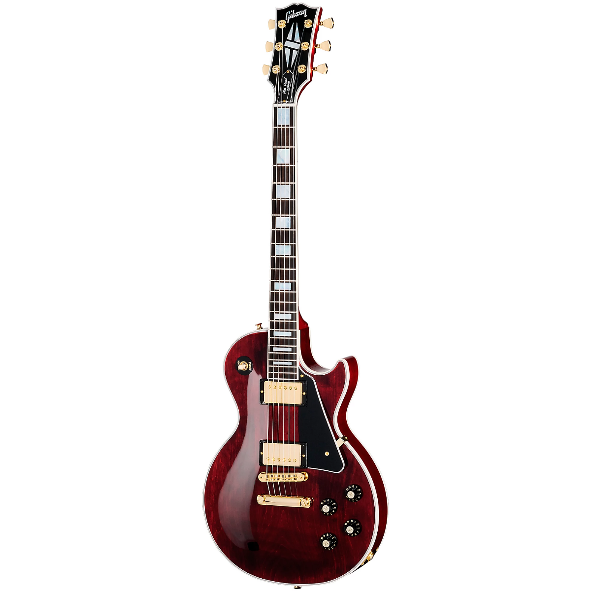 Gibson Les Paul Custom '70s Electric Guitar in Wine Red