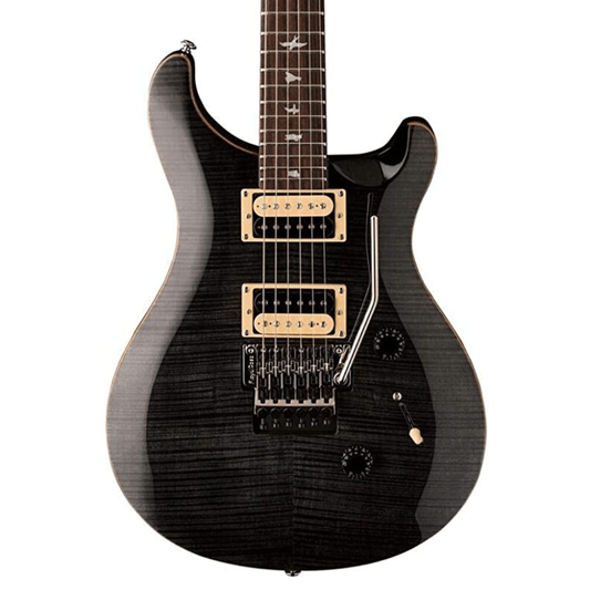 PRS SE Custom 24 Floyd Electric Guitar in Grey Black