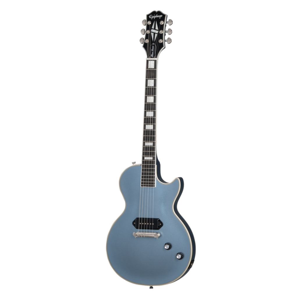 Epiphone Jared James Nichols Blues Power Les Paul Custom in Aged Pelham Blue