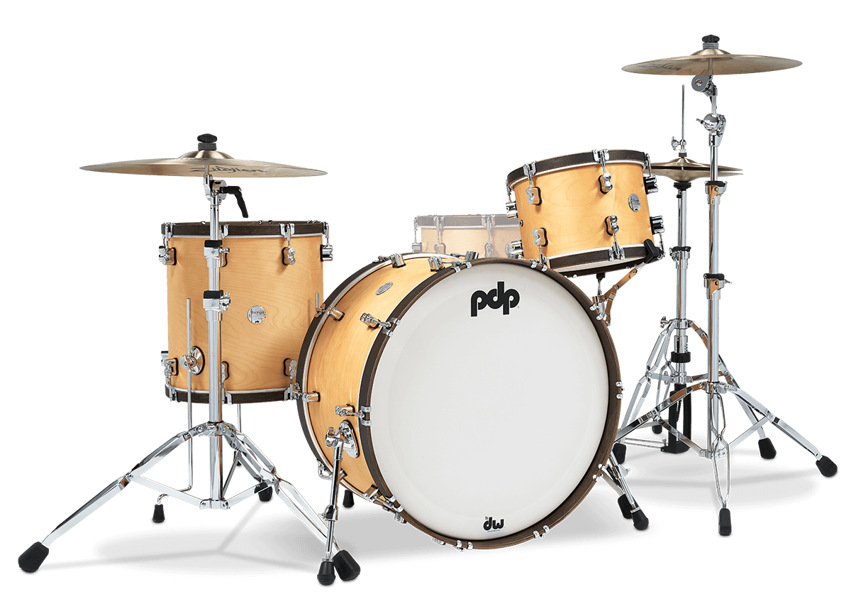 PDP Concept Maple Classic 24" 3 Piece Shell Pack in Natural Stain