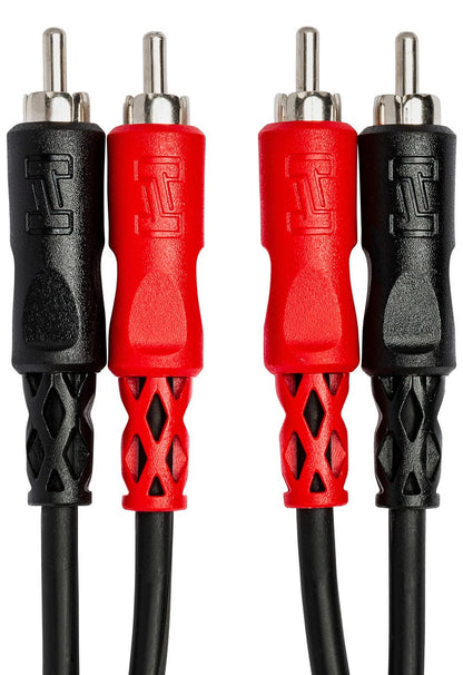 HOSA CRA206 Stereo Interconnect Dual RCA Audio Cable 20ft