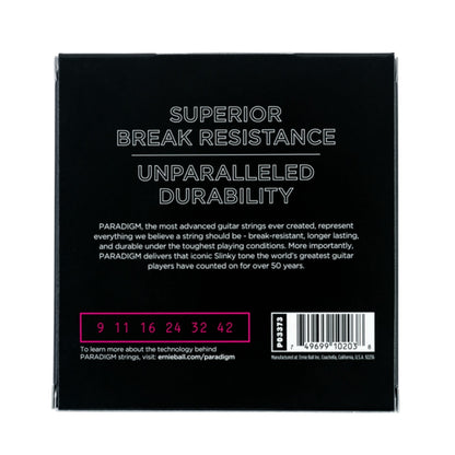 Ernie Ball 3373 Paradigm Super Slinky 3 Pack Electric Guitar Strings 9-42 Gauge