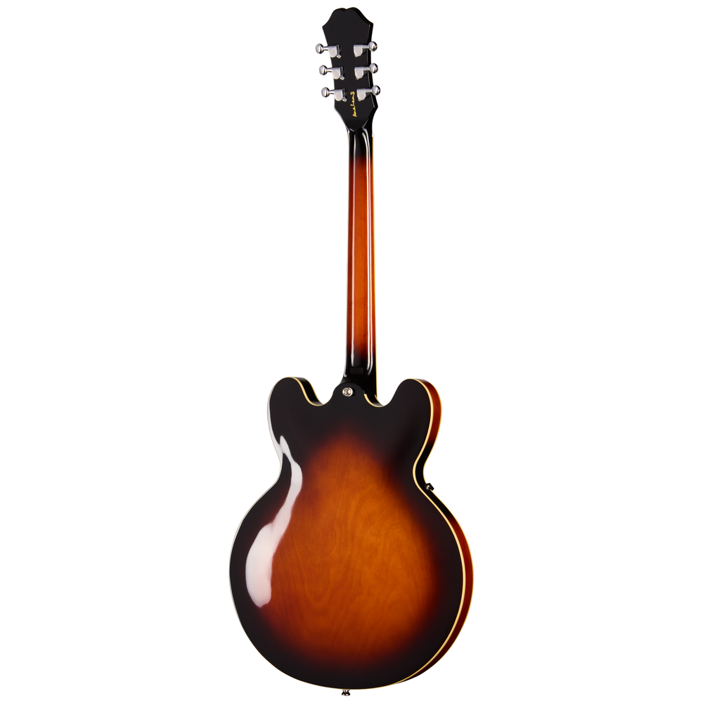 Epiphone Bonehead Riviera in Dark Tobacco Sunburst - Left-Handed
