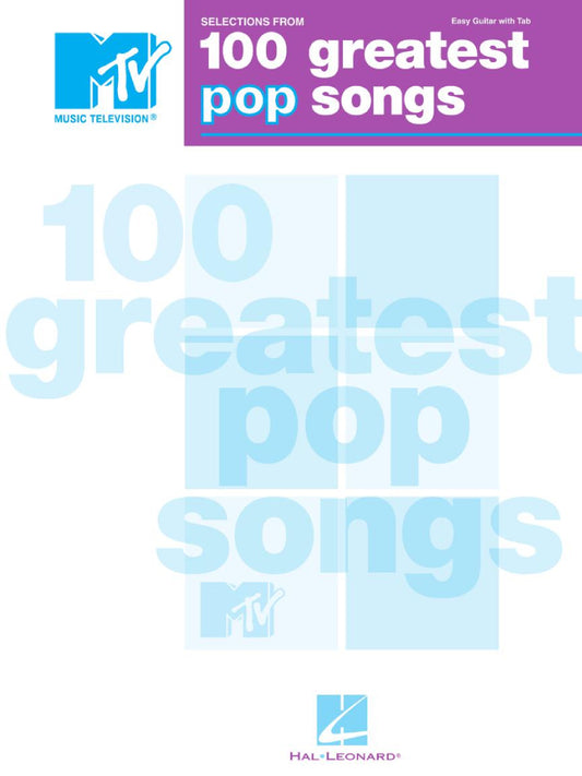 Selections from MTV's 100 Greatest Pop Songs Guitar Tab